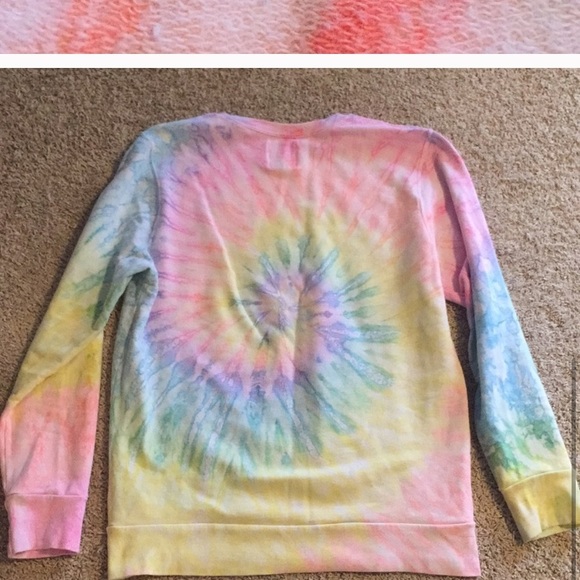 Unif tie dye day dreamer sweater L - Picture 6 of 7
